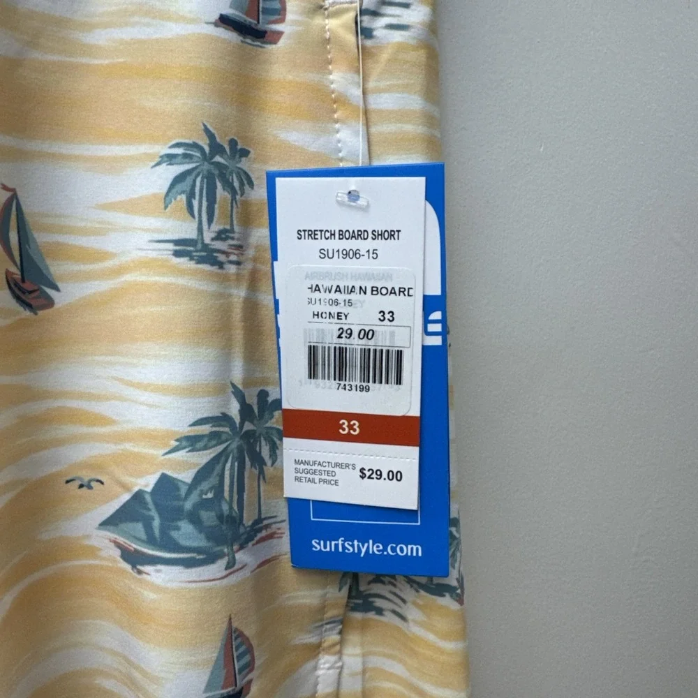 Surf Style Swin Trunks Size 33‎